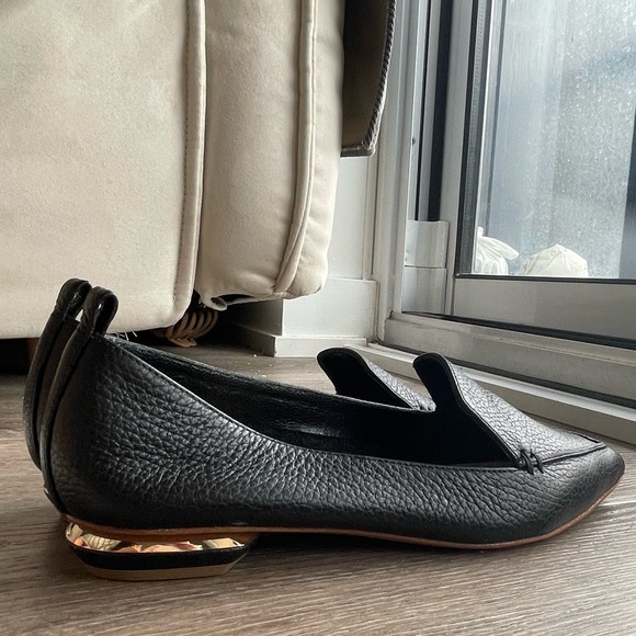 Nicholas Kirkwood Black Beya Loafers | size:6 - Picture 4 of 4